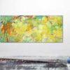 abstract painting yellow
