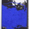 informelle Gemälde mit blau wie bei Emil Schumacher