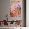 farbenfrohe Gemälde abstrakt für zuhause