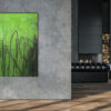 grüne Gemälde abstrakt und groß kaufen