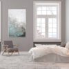 helle Gemälde hochkant für Schlafzimmer kaufen