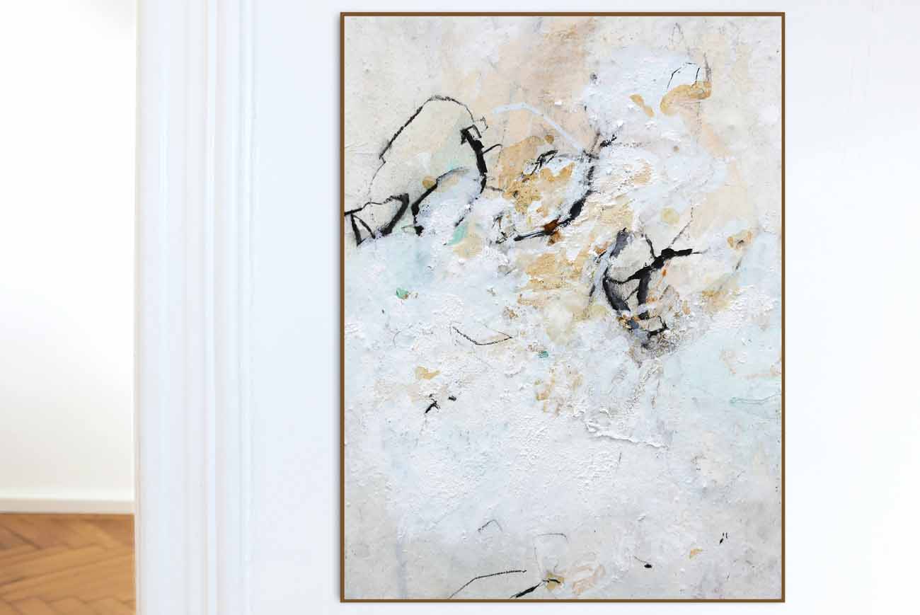 moderne Kunst kaufen in schwarz weiß