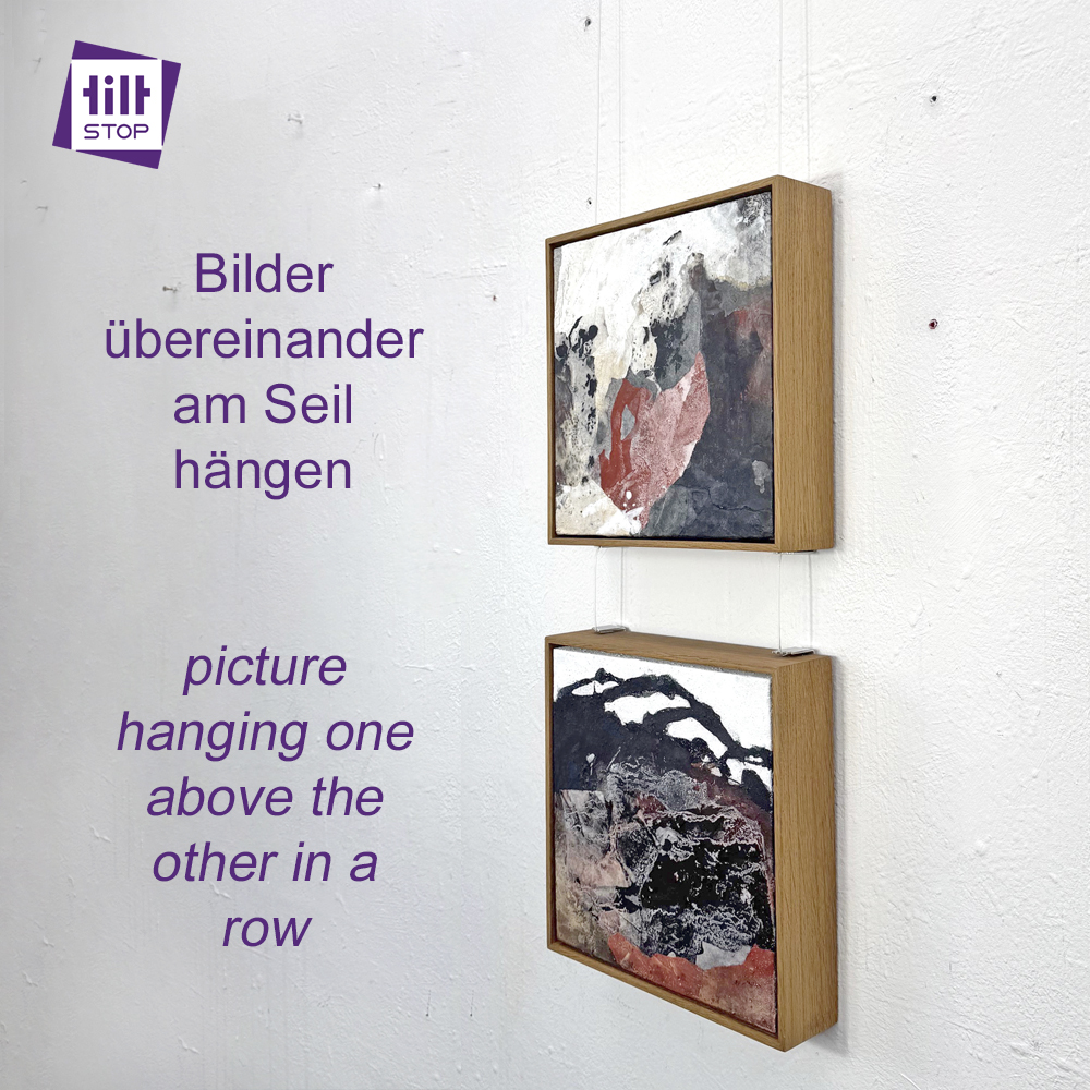 zwei Bilder übereinander