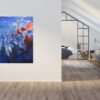 moderne Kunst blaue Bilder