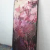 fuereinander-5-150x80x3cm-abstraktes-acrylbild-seitlich-an-atelierwand-angelehnt-katja-gramann Abstraktes Originalgemälde "Füreinander Nr. 5" seitlich an die Atelierwand angelehnt, direkt aus dem Künstleratelier